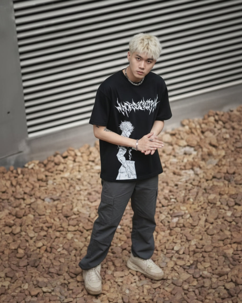 Toji Solo leveling Oversized Tshirt | 240 GSM Cotton Premium French Terry Oversized Tshirt |