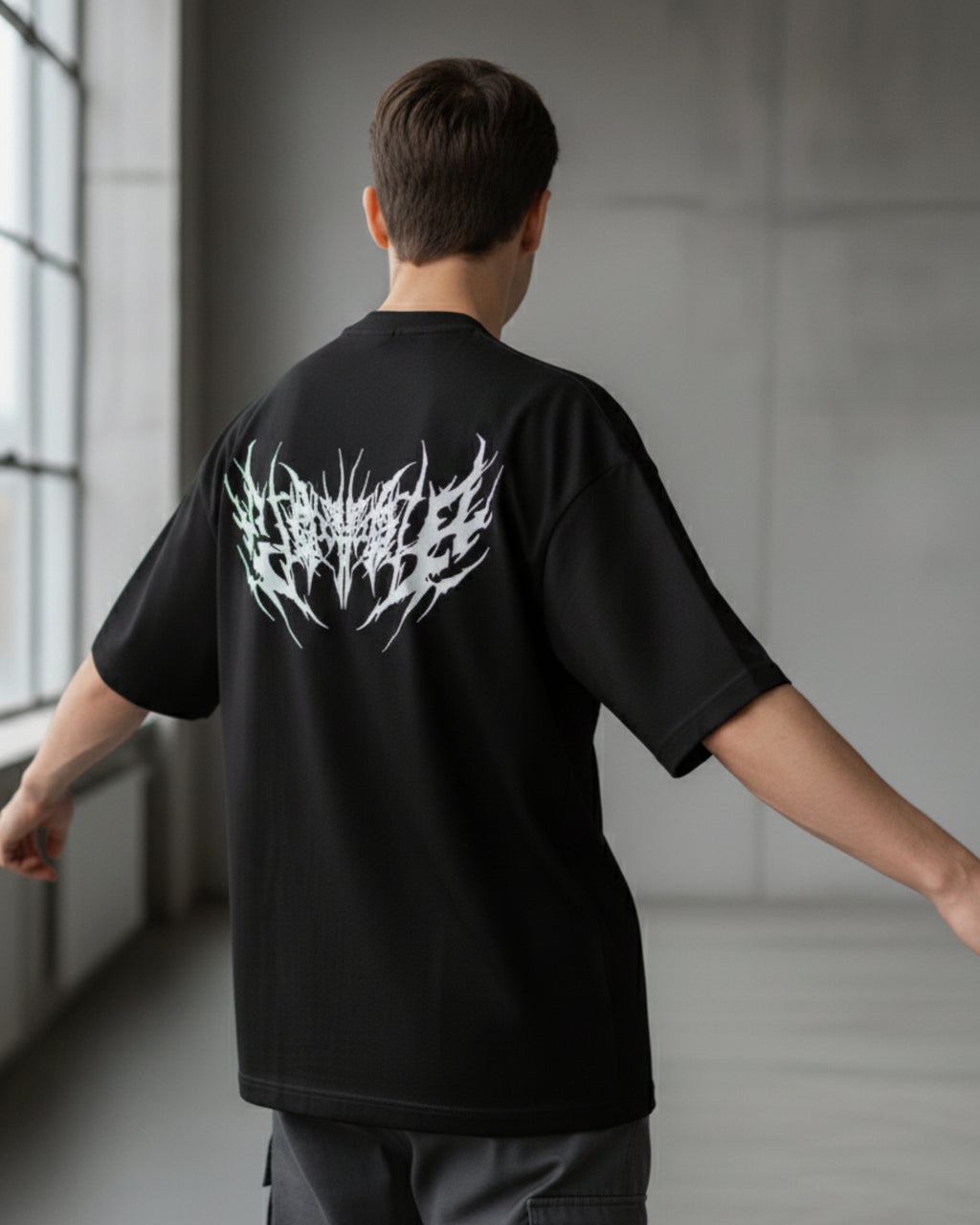 Toji Solo leveling Oversized Tshirt | 240 GSM Cotton Premium French Terry Oversized Tshirt |