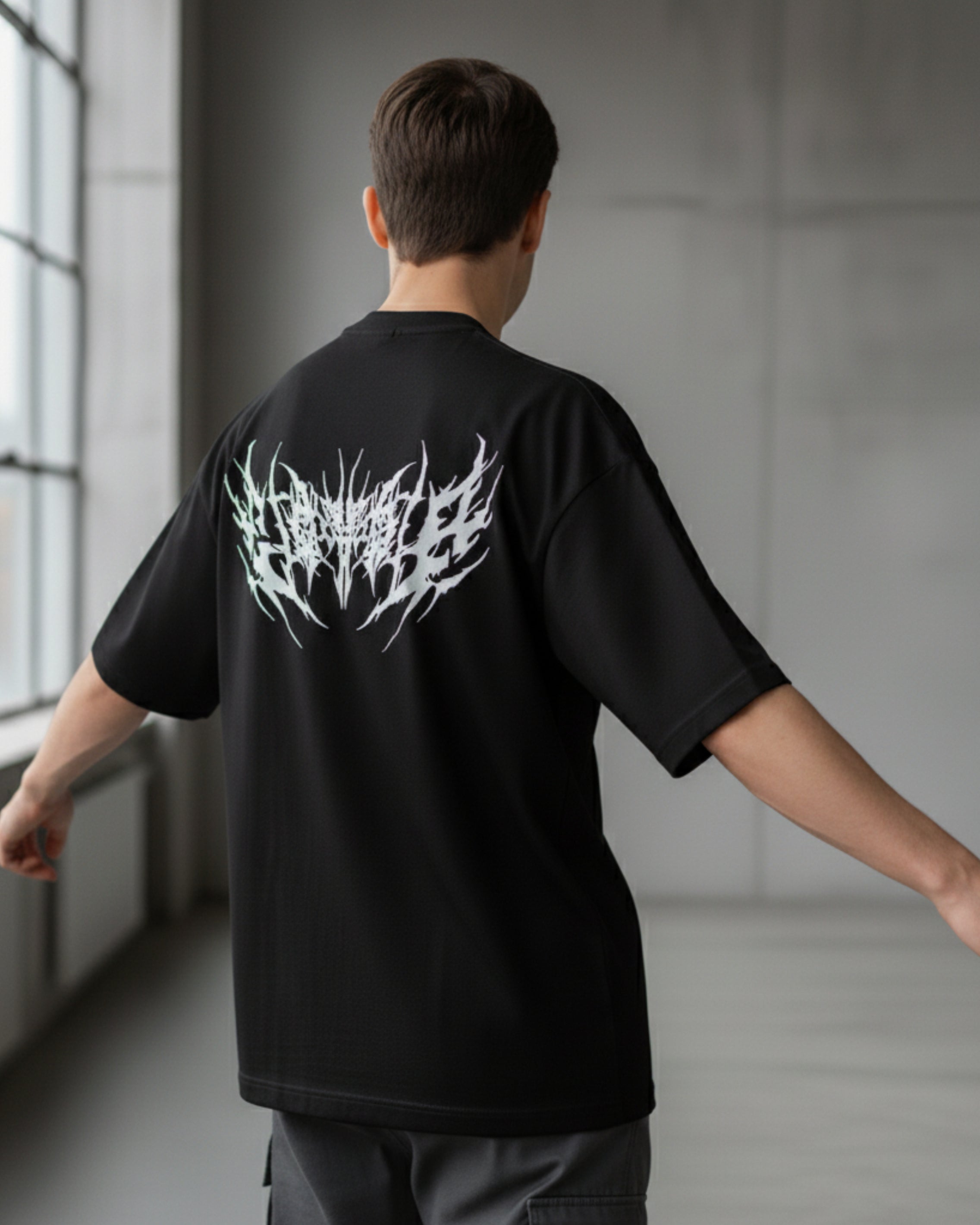 Toji Solo leveling Oversized Tshirt | 240 GSM Cotton Premium French Terry Oversized Tshirt |