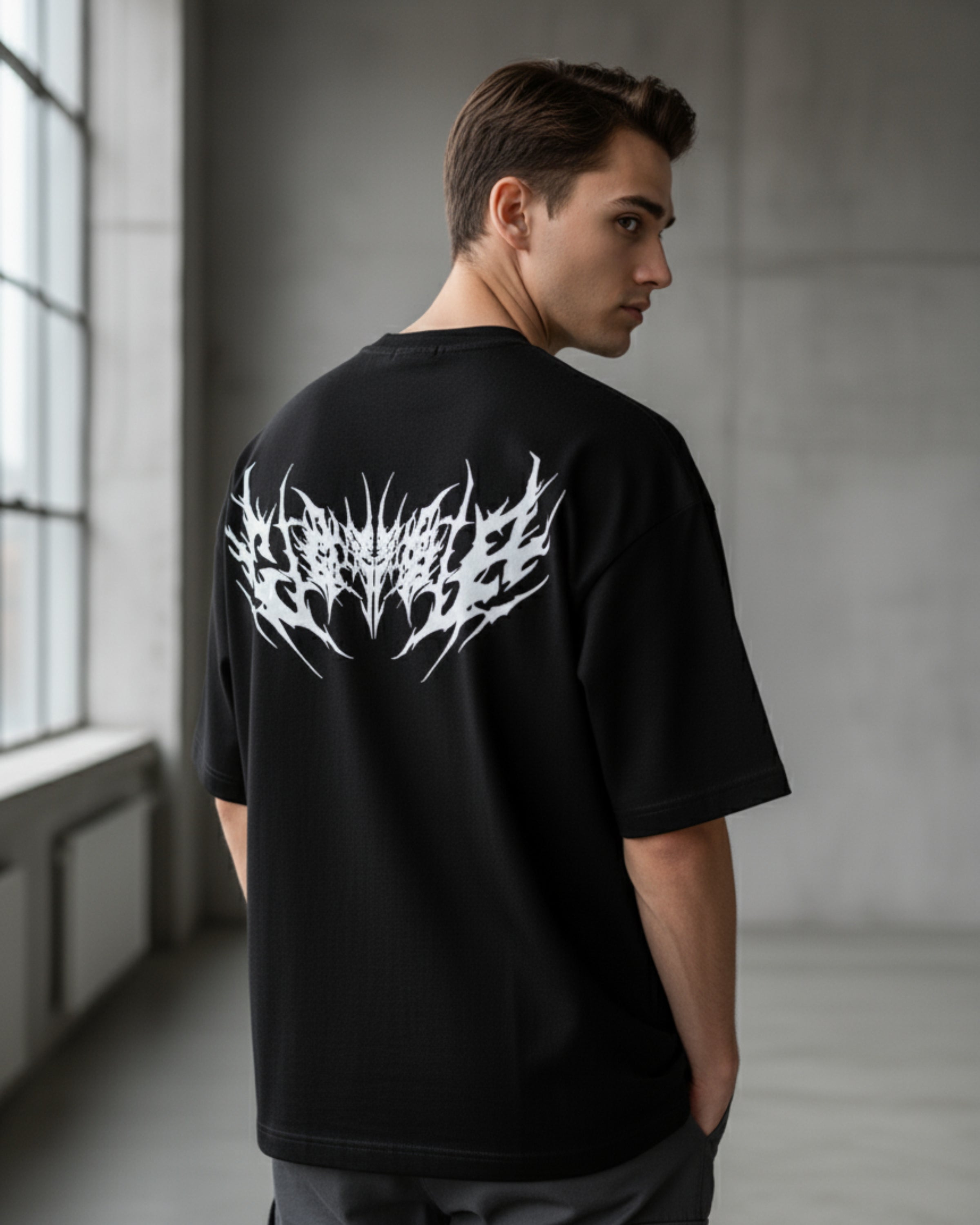 Toji Solo leveling Oversized Tshirt | 240 GSM Cotton Premium French Terry Oversized Tshirt |